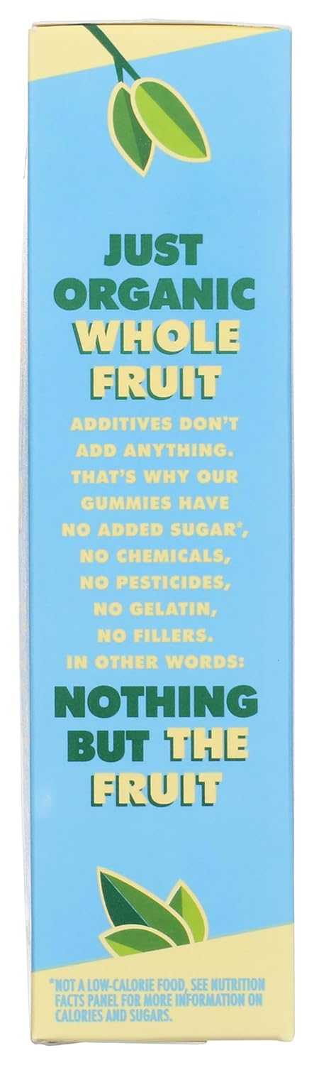 Gummies (5 8 40 (3.5 oz) SOLELY - Organic Mango & Blueberry Whole Fruit Bags per Box, boxes) - Real Fresh Fruit