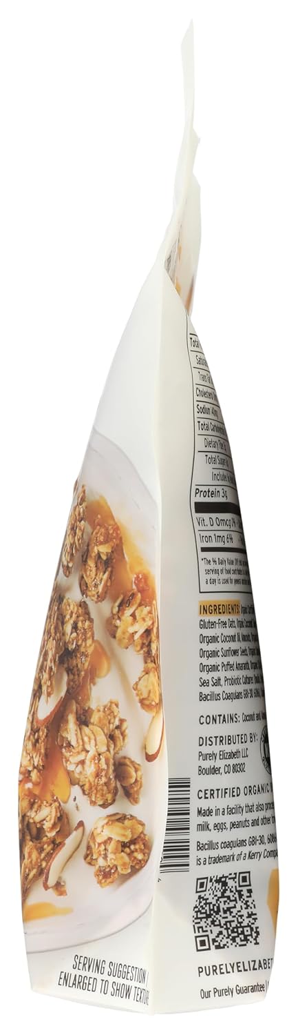 8 oz Purely Elizabeth Granola Probitc Honey Almnd