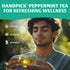 100 Count HANDPICK, Peppermint Tea, Eco-Conscious Tea Bags - | Caffeine Free, Non-GMO | Minty, Fresh & Cool flavor |