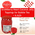 6.6 lb) Darong Coconut Jelly Topping nata de coco for Boba Tea | Ice Cream | Yogurt | Smoothie | Milk Tea | Desserts