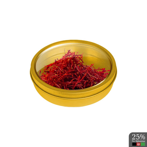 Benefit Spice - Saffron from Afghanistan, Negin Grade in Boxed Tin, 1 Gram