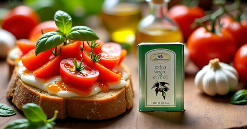 3 (101 oz) Montinaro Italian Extra Virgin Olive Oil Liter fl Tin Cold-Pressed EVOO from Puglia, Italy Coratina