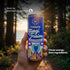 (900mg), (6 Pack) Happie Fungi Fusion Blue Raspberry Sparkling Mushroom Drink with Lion's Mane Cordyceps & Reishi