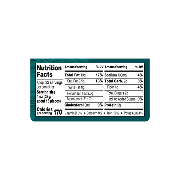 Generic 33 oz Premium Roasted Cashews MembeR Mark Sea Salt Whole Cashews