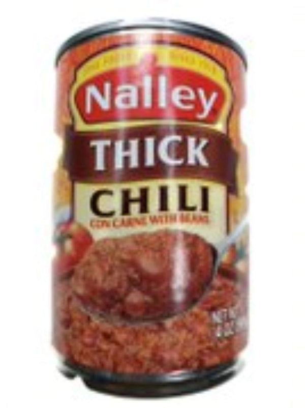 Nalley Thick Chili Con Carne with Beans, 14-ounce Cans (Pack of 12)