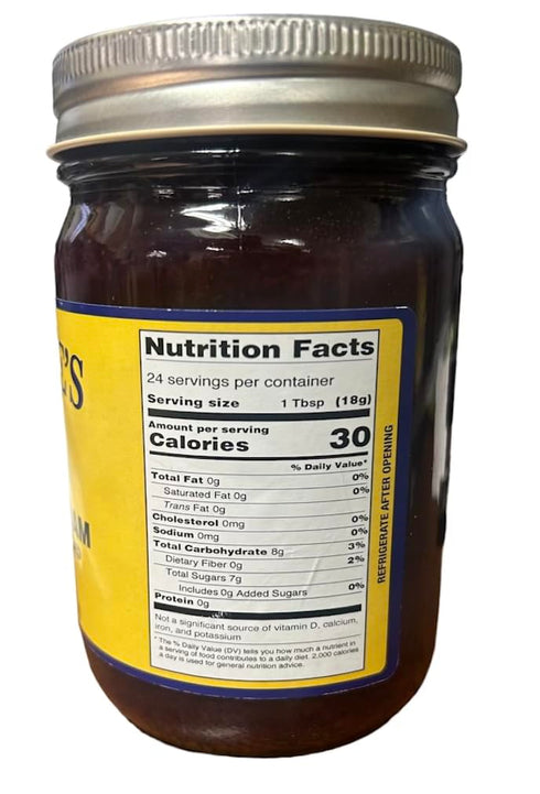 Tennessees Best No Granulated Sugar Added Boysenberry Jam Slow Cooked, Naturally Sweet, Small Batch, No Preservatives