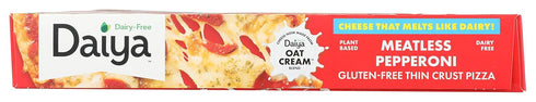Frozen, 16.7 Daiya, Dairy Free Gluten Free Meatless Pepperoni Vegan Pizza, Ounce
