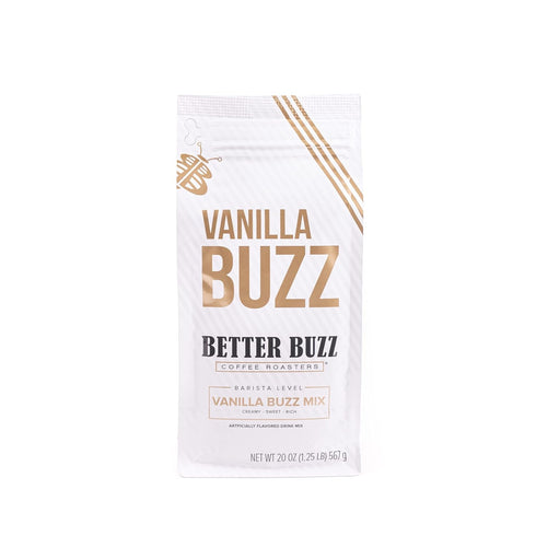 20 (Pack 1), Better Buzz Vanilla Coffee Creamer (Vanilla Buzz) Ounce of Powder Creamer Drink Mix for Flavored Latte