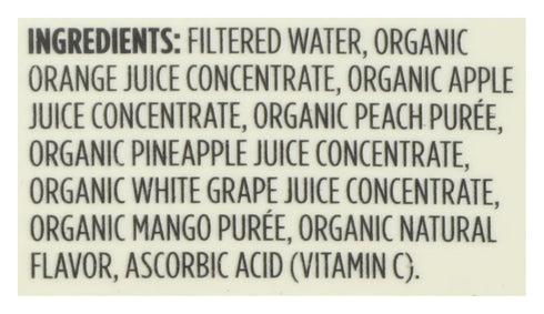 365 by Whole Foods Market 52 Oz , Organic Orange Peach Mango Juice, Fl