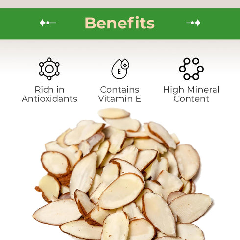 3 Lb. Sincerely Nuts Raw Natural Sliced Almonds | Bag | Delicious Guilt Free Snack | Low Calorie, Vegan, Gluten Free |