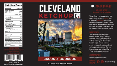 Cleveland Ketchup 2 pack) - Bacon & Bourbon (Bacon & Bourbon