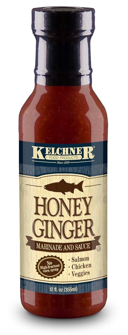 Kelchner Honey Ginger Marinade & Sauce, 12 fl. oz.