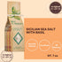 7 oz ARTIGIANI DEI SAPORI - Sicilian All-Natural Unrefined Flavored Sea Salt Infused with Basil