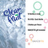Simccppley Pack 12 16.9 oz Clear Fruit Water - Variety - Flavored Water Bottles of fl Each - Liquid Hydration