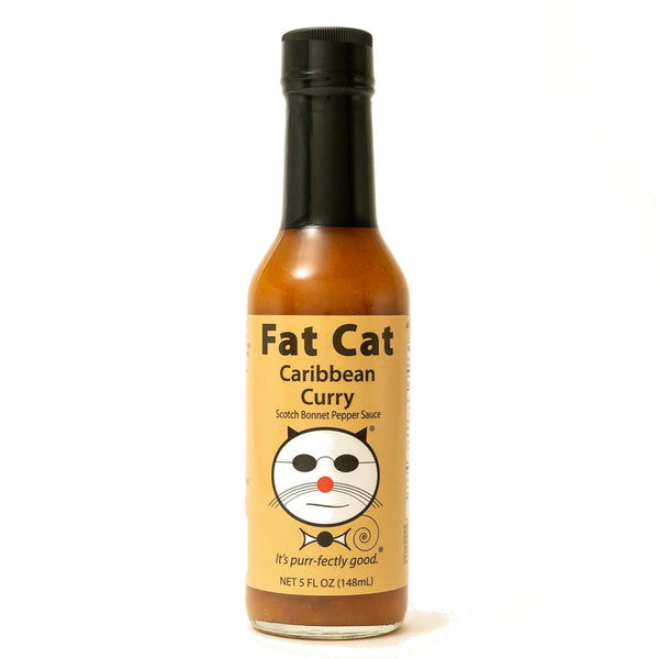 Carribean Curry Scotch Bonnet Pepper Sauce by Fat Cat Gourmet | Spicy
