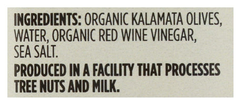 365 4.6 by Whole Foods Market, Organic Pitted Kalamata Olives, Ounce