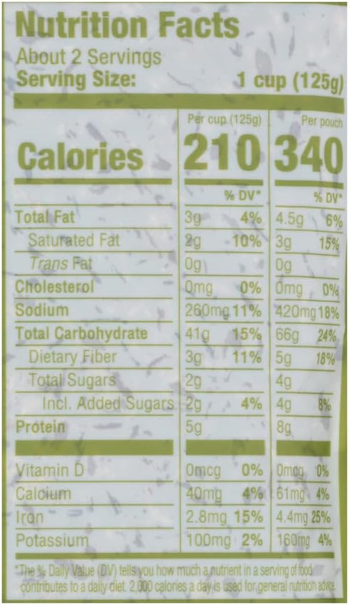 7.05 OZ Jasberry Rice Org W/Cocnut Rte