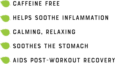 LOOSE LEAF Inflammation Inflammation Relief Herbal Tea, Soothing Caffeine Free Organic Tea Blend for Stress