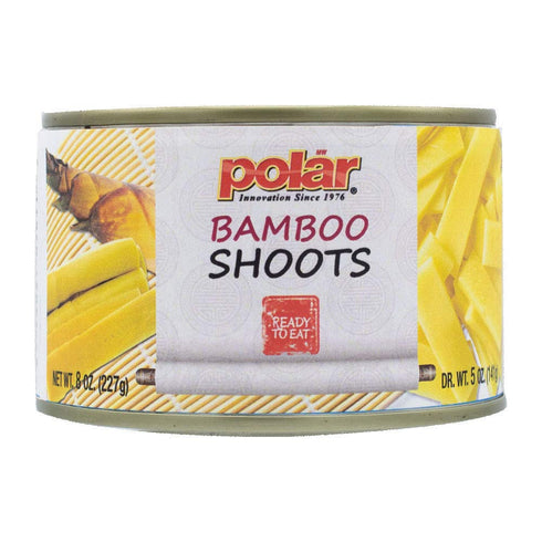 8 Oz (Pack 12) MW Polar Canned Vegetables, Sliced Bamboo Shoots