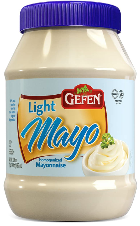 Gefen Rich & Creamy Light Mayonnaise, 30oz | No Corn Syrup |