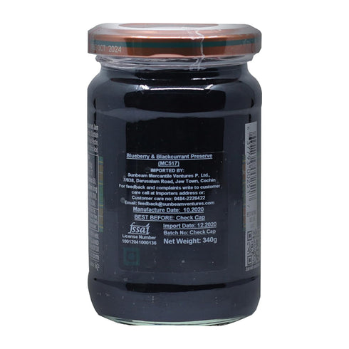 12 MACKAYS Blueberry & Black Currant Preserve, Ounce