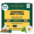 VAHDAM, Chamomile Mint Citrus Green Tea Bags (100 Count) Low Caffeine, Non
