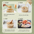 xapuo 500g Flaxseed & Fig Powder, Jar, Pre-Ground Whole Food, No Additives, Easy to Mix with Water, Oatmeal Or Yogurt