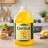 1-Gallon Healthy Harvest Canola Oil, Naturally Expeller Pressed, Gourmet Canola Cooking Oil, Medium-Heat Cooking, Great