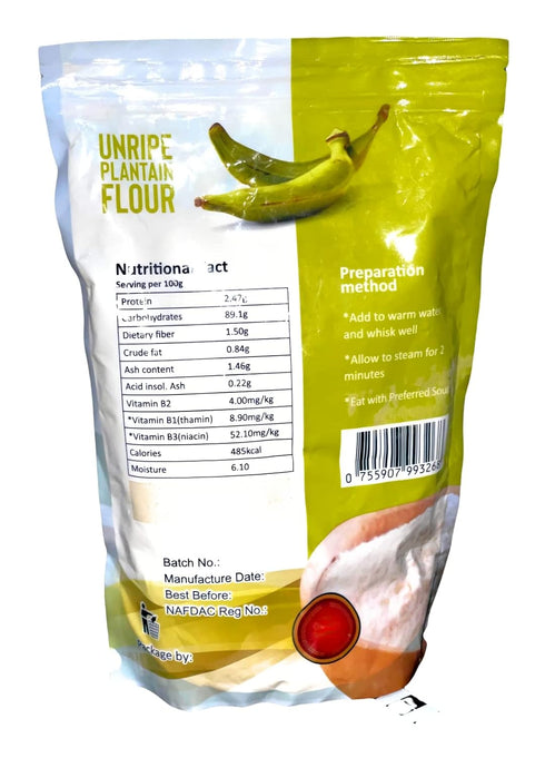 OverDMoon Stores 2.21lb Unripe Plantain Flour