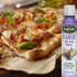 Mantova Extra Virgin Olive Oil Spray, Garlic Flavored 8 oz. Spray Bottle for Salads and Cooking
