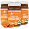 Kevala Organic Raw Oaxaca Honey - 3pack Glass Jar 16 oz, Natural