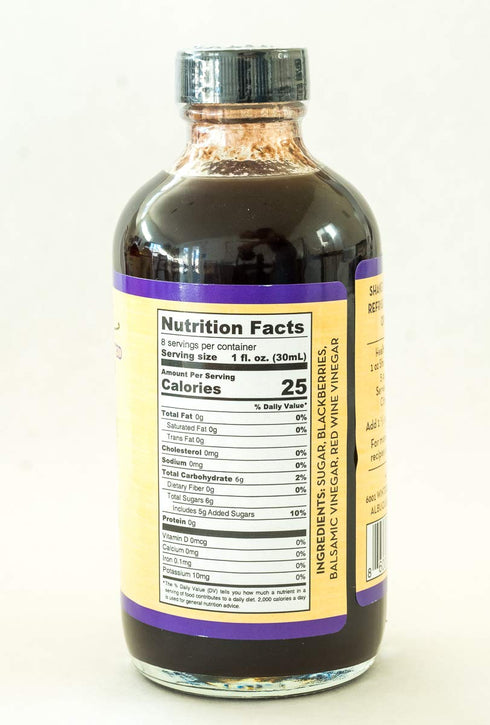 M'Tucci's Handcrafted Shrubs M'Tucci's Artisan Blackberry Shrubs | Fruit-Infused Vinegar Mixers