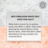 PACK 6 2.2 lbs (997.90 W/84+ Pride of India - of - Himalayan White Salt Fine Grind gm)- Rarest & Enriched Natural