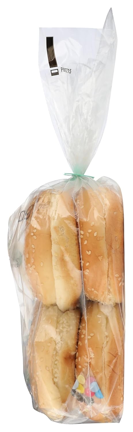 365 by Whole Foods Market 15 OZ Organic Sesame Hamburger Buns