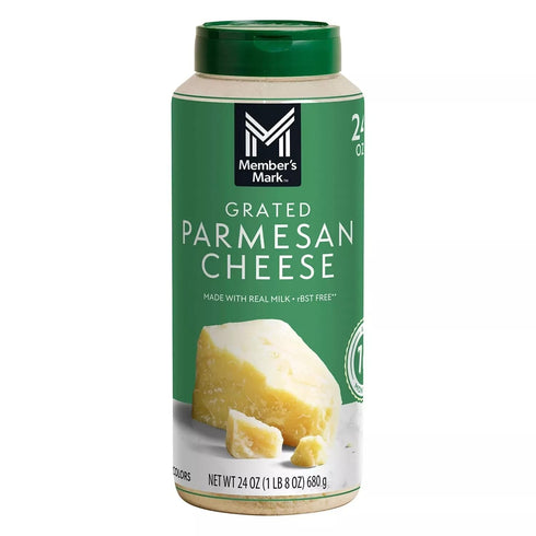 Generic Grated Parmesan Cheese, 24 Ounces, Real Milk