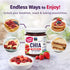 3, (10.6 Oz, 300 Pack 1 World of Chia Extra Fruit Chia Seeds Jam - Strawberry Jams and Preserves All Natural Super Food