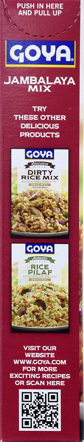 7 (Pack 12) Goya Foods Louisiana Style Jambalaya Rice Mix, Ounce