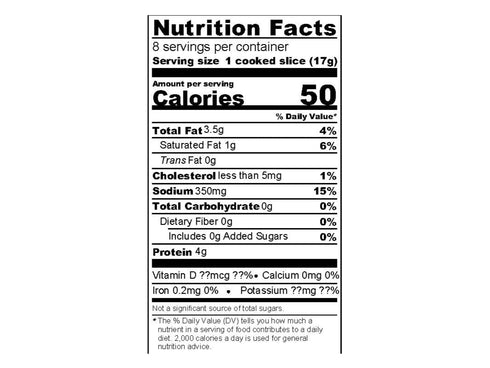(4 Pack, 12oz Pederson's Farms, Uncured Applewood Smoked Pork Bacon Use/Freeze) - No Added Antibiotics, Hormones - No
