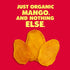 SOLELY - Organic Dried Mango Strips (2.8 oz Resealable Bags, Pack of 4) - Real Fresh Fruit - 1 Ingredient - Healthy Snacks for Adults & Kids - Non GMO, Vegan Snacks, Shelf Stable - 4 Bags (11.2 oz)