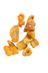 Country (2 (Pack 3), Southern Recipe` Hot & Spicy Cracklins Purple Bag, Hard Rinds, Rendered Out Pork Fat with Attached