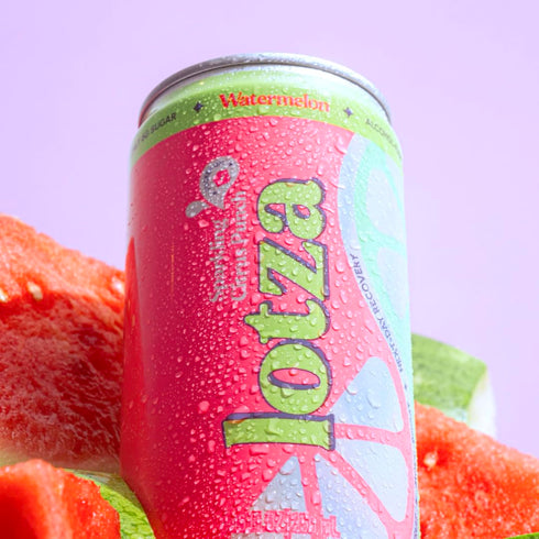 (Pack 12) Lotza Sparkling Non-Alcoholic Adaptogen Drink with Electrolytes | Non-Alcoholic Mocktail & Drink Mixer|