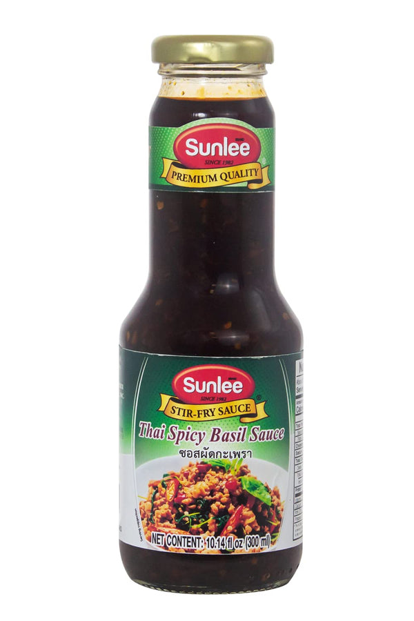 Sunlee Thai Spicy Basil Sauce (Pad Kra Pao Sauce) 10.14 fl oz