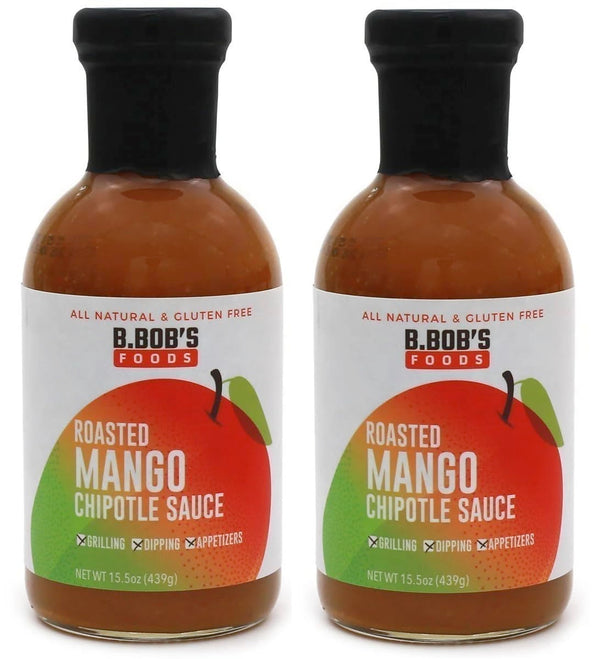 Bronco Bob's Roasted Mango Chipotle Sauce, 15.5oz, Pack of 2