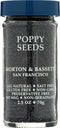 Morton & Basset Spices, Poppy Seeds, 2.5 Ounce (Pack of 3)