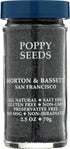 Morton & Basset Spices, Poppy Seeds, 2.5 Ounce (Pack of 3)