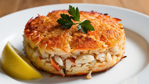 6 oz (170g) 11g Poseidon Chunk Crabmeat, Can | Premium Quality, Wild-Caught, High-Protein Seafood for Crab Cakes