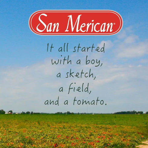 14.5 OZ SAN MERICAN TOMATO No Salt Added Crushed Tomatoes