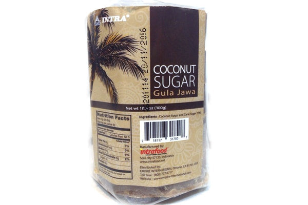 Intra Gula Jawa (Coconut Sugar) - 10.5oz (Pack of 6)