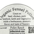 Pollen Ranch's Organic Fennel Pollen Spice, 0.5 oz Tin, Perfect for Cooking and Seasoning
