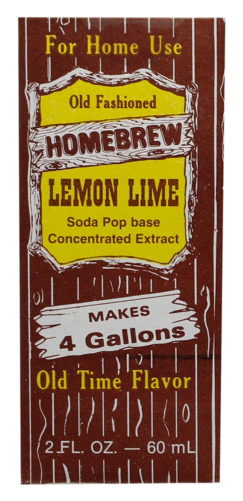 Rainbow Flavors Lemon Lime Soft Drink Extract, 2oz